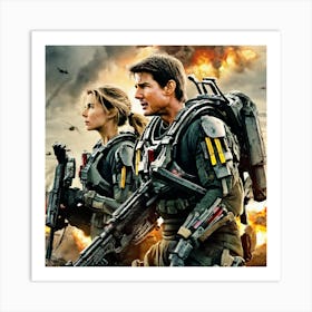 Edge Of Tomorrow Art Print