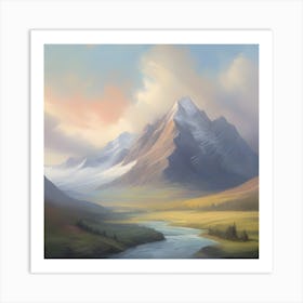 Mountain Landscape 3 Art Print