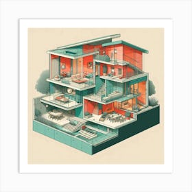 House Of The Future Art Print