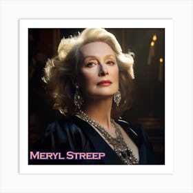 Meryl Streep 2 Art Print