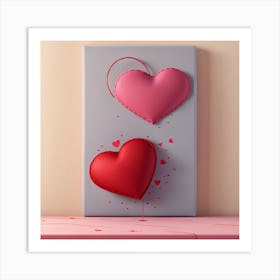 Love, heart, Valentine's Day 3 Art Print