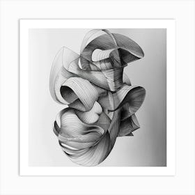 Abstract Drawing 1 Art Print