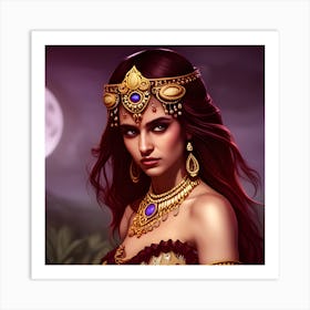 Egyptian Woman Art Print