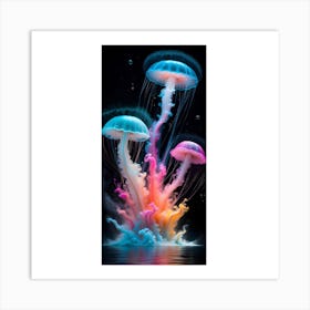 Jellyfish Art Print