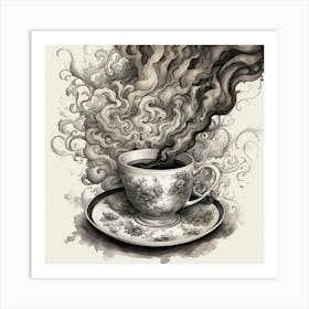 Tea Art 30 Art Print