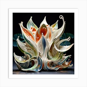 Flower Vase Art Print