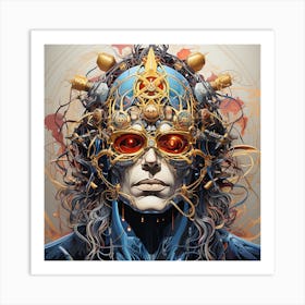 Crown Wears the Head Art Print