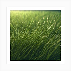 Grass Background 43 Art Print