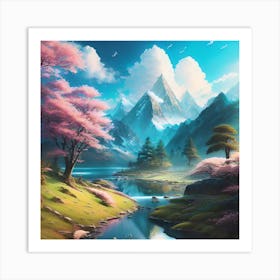 Beautiful Landscape 6 Art Print