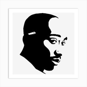 tupac art Art Print