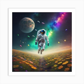 Celestial Stroll Art Print