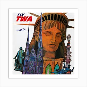 Fly Twa Art Print