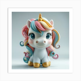 Unicorn 102 Art Print