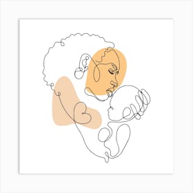 Mother's Day Everyday Square Art Print