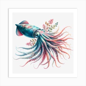 Squid 1 Art Print