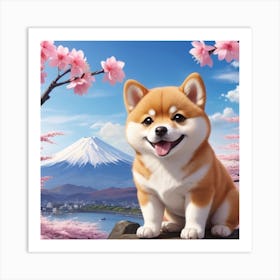 Shiba Inu 1 Art Print