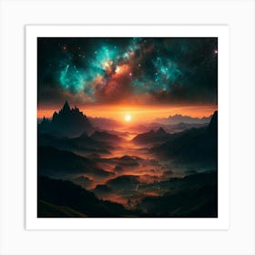 Nebula 138 Art Print