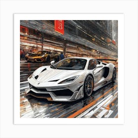 Lamborghini 165 Art Print