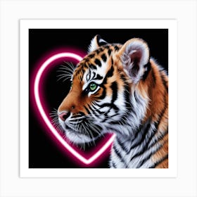 Tiger Cub 6 Art Print