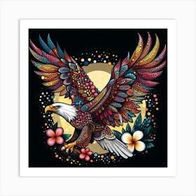 Eagle Frangis Art Print