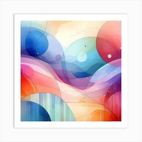 Abstract Painting 197 Art Print