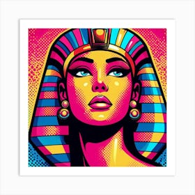 Pop Egyptian Nahla Mystic Art Print