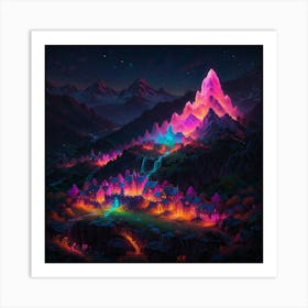 Ethereal Landscape 6 Art Print