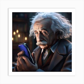 Albert Einstein Art Print