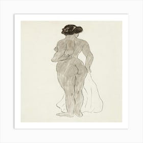 Edvard Munch - Nude Woman Art Print