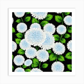 Chrysanthemums 2 Art Print