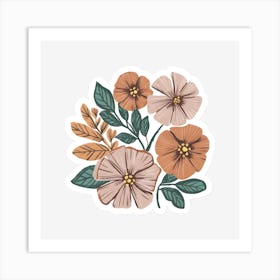 Flower Bouquet Art Print