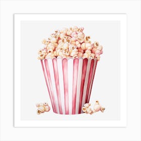 Popcorn In A Cup 4 Art Print