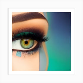 Egyptian Eye Art Print