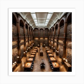 Library Of The University Of London Art Print