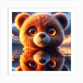 Teddy Bear 43 Art Print