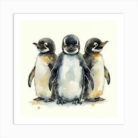 Penguins Art Print