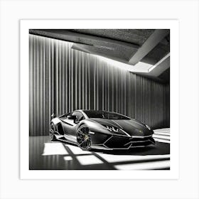 Lamborghini Huracan 6 Art Print