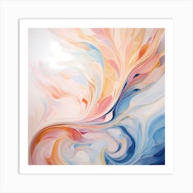 AI Pristine Purity Art Print