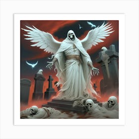 Angel Of Death 15 Art Print