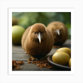 Kiwis Art Print