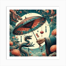 Chinese Dragon Art Print