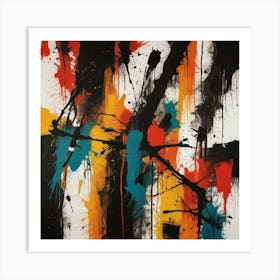 Abstract Painting 1011 Art Print