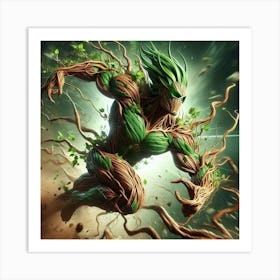 Groot Art Print