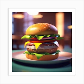 Burger 29 Art Print