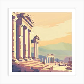 Ancient Greece Art Print