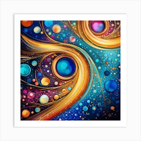 Abstract Abstract Painting 25 Art Print