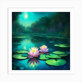 Water Lilies 5 Art Print