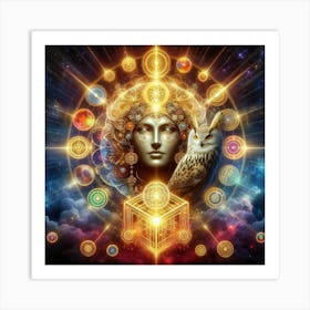 Tarot Card Reading Art Print