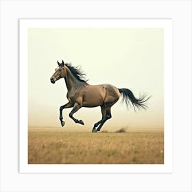 Galloping Horse Art Print