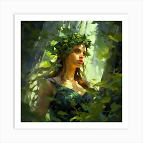 Lily Of The Forest Art Print